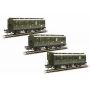 Lenz - 1/45 WAGEN-SET MIT 3 PREUßISCHEN ABTEILWAGEN DB EP. 3B