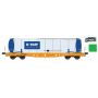 Nme - 48' Containertragwagen Wascosa 45' Basf Cont. Grun 1 (3/23)* - Nme561603