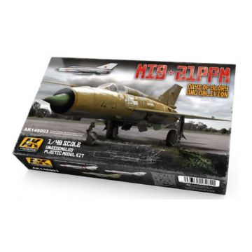 AK Models - 1/48 MIG-21 PFM DAYS OF GLORY AND OBLIVION