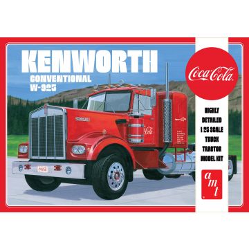 AMT - 1/25 KENWORTH CONVENTIONAL W-925 TRACTOR COCA-COLA
