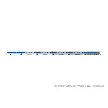 Arnold - RENFE 6-P SET TALGO 200 WH/BL YELLOW STRIPE V (9/23) *
