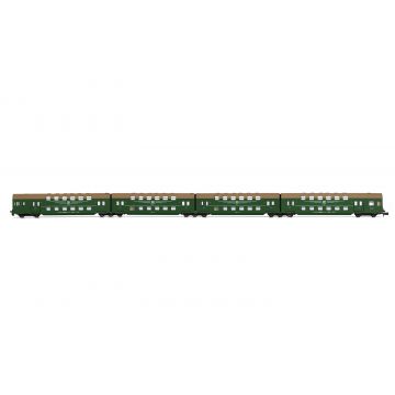 Arnold - 1/160 DR 4-P DBL-DECKER COACH DBV DR/CABIN DR IV (3/25) *