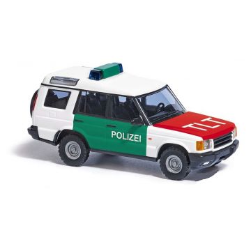 Busch - 1/87 LAND ROVER DISCOVERY POLIZEI LEIPZIG TLT 1998
