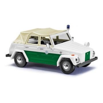 Busch - 1/87 Vw 181 Kurierwagen Polizei Munchen 1970 (6/22) *ba52712