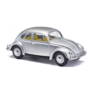 Busch - 1/87 VW KAFER OVALFENSTER EXP. SILBERMETALIC 1955 (?/24) *