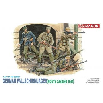 Dragon - 1/35 GERMAN FALLSCHIRMJAGER MONTE CASSINO 1944 (10/23) *
