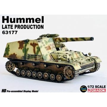 Dragon - 1/72 SD.KFZ.165 HUMMEL LATE PRODUCTION (12/22) *