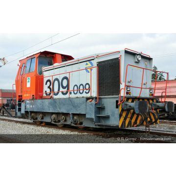 Electrotren - RENFE DIESEL SHUNTING LOC 309 RED-GREY V (12/23) *