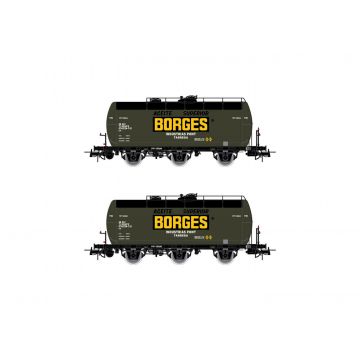 Electrotren - RENFE 2-UNIT SET 3-AXLE TANK WAGON BORGES III