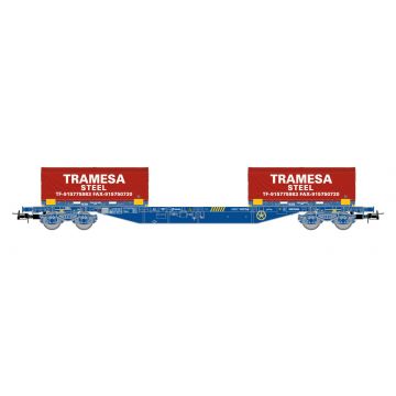 Electrotren - RENFE MMC3 FLAT WAGON COIL CONT. TRAMESA BLUE VI (6/23) *