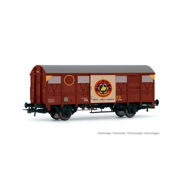 Electrotren - 1/87 RENFE 2-AXLE WAGON J2 BULTACO IV (9/24) *