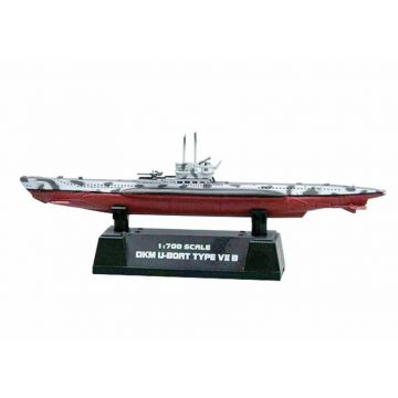 Easymodel - 1/700 Dkm U-boat Type Viib U-7b Red - Emo37312