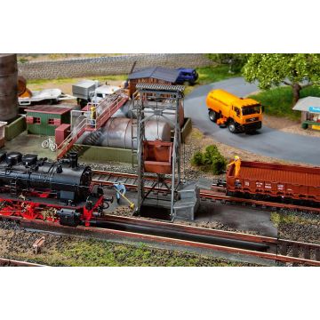 Faller - 1:87 Ontslakkingsinstallatie Met Bokkraan (3/22) *fa120295