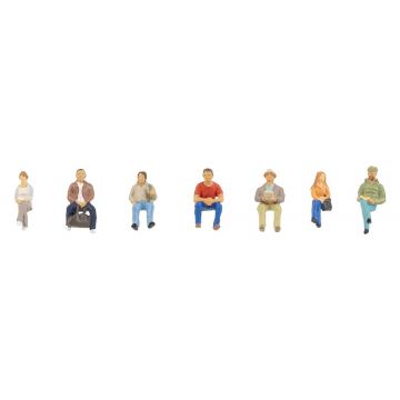 Faller - 1:87 Zittende Personen I (7/22) *fa151662