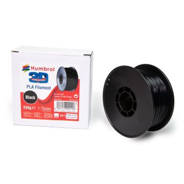 Humbrol - Humbrol 3d Pla Filament Black (6/22) *hag9174