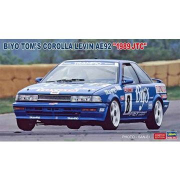 Hasegawa - 1/24 Biyo Tom`s Corolla Levin Ae92 1989 Jtc 20579 (9/22) *has620579