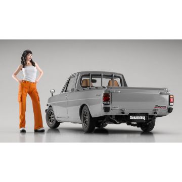 Hasegawa - 1/24 DATSUN SUNNY TRUCK LONG DELUXE W/GIRLS SP626 (2/25) *