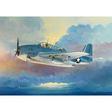 Hobbyboss - 1/48 Grumman Tbf-1c Avenger - Hbs80314