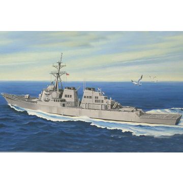 Hobbyboss - 1/700 Uss Arleigh Burke Ddg-51 - Hbs83409