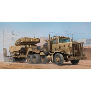 Hobbyboss - 1/35 M911 C-het W/m747 Heavy Equipments Semi-trailer - Hbs85519