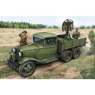 Hobby Boss - 1/35 GAZ-AAA WITH QUAD MAXIM AA GUN (4/23) *
