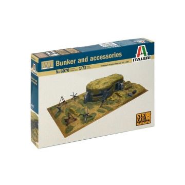 Italeri - 1/72 BUNKER AND ACCESSORIES WWII