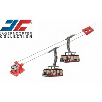 Jagerndorfer - 1/32 Pendelbahn G-link Wagrain 2 Gondels Handbediendjc89292