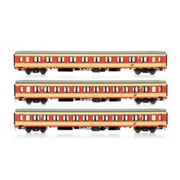 Jagerndorfer - 1/87 H0 UIC-X 3 TLG VORSERIEN SET SORT. SPARLACK (?/23) *