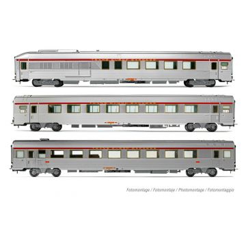 Jouef - Sncf Tee Mistral 3-pack 1/2 (12/22) *jou-hj4165