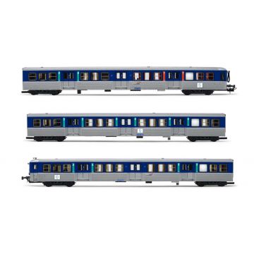 Jouef - SNCF 3-P RIO80 CENTRE (9/23) *