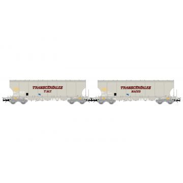 Jouef - 1/87 SNCF 2-P CEREAL HOPPER WAG. TRANSC. NACCO IV (3/24) *