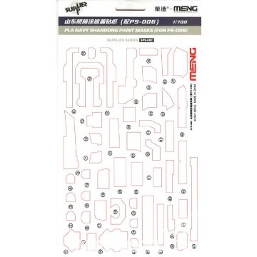 Meng Model - 1/700 CHINESE PLA NAVY SHANDONG PAINT MASKS SPS-082