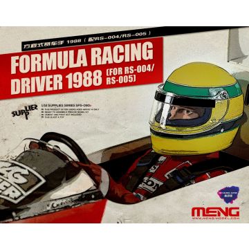 Meng Model - 1/12 FORMULA 1 RACING DRIVER 1988 PRE-COLORED SPS-090S