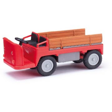 Mehlhose - 1/87 E-karre Balkancar Mit Bordwanden Rot H0 (7/22) *mh010022