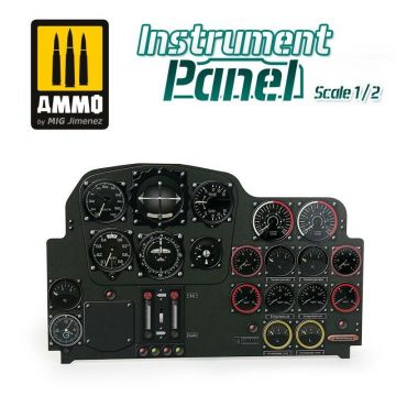 Mig - 1/2 Instrument Panel - Messerschmitt Me 262 A1 (12/21) *mig8287