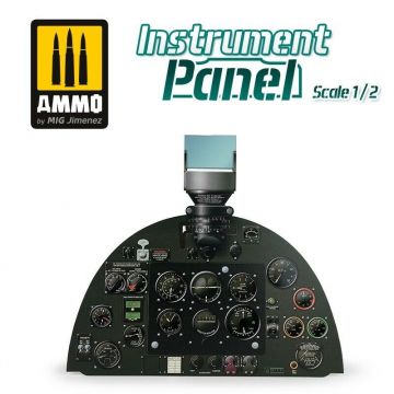 Mig - 1/2 Instrument Panel - Supermarine Spitfire Mk.v (12/21) *mig8291