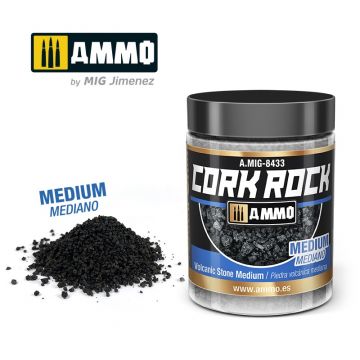 Ammo Mig Jimenez - TERRAFORM CORK ROCK VOLCANIC ROCK MEDIUM JAR 100 ML
