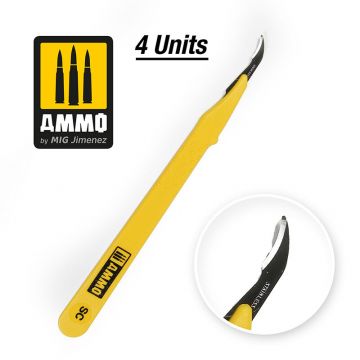 Ammo Mig Jimenez - SCALPELS STANDARD BLADE RIPPER 4 PCS.