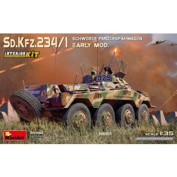 MiniArt - 1/35 SD.KFZ.234/1 SCHWERER PANZERSPAHWAGEN EARLY (9/24) *