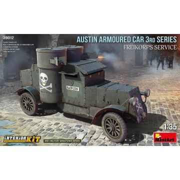MiniArt - 1/35 AUSTIN ARMOURED CAR 3RD SER FREIKORPS SERVICE (10/22) *