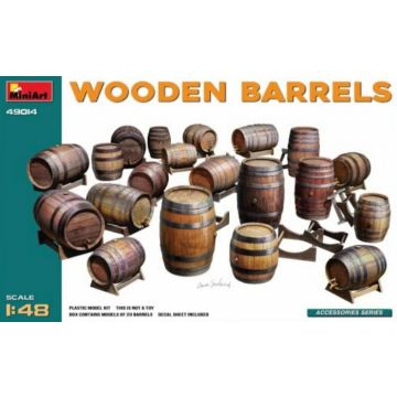 MiniArt - 1/48 WOODEN BARRELS (?/23) *