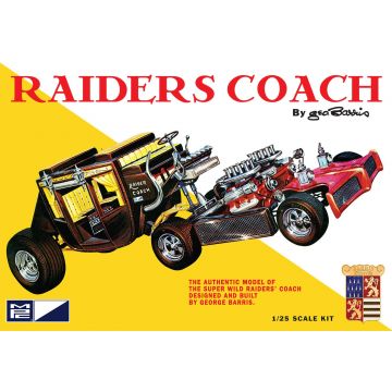 MPC Models - 1/25 RAIDERS COACH GEORGE BARRIS