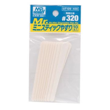 Mr. Hobby - MR. MINI DISPOSABLE FLAT FILE #320 GT-128