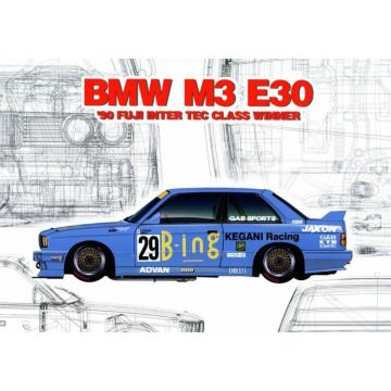 Nunu models - 1/24 BMW M3 E30 GR.A 1990 INTERTEC CLASS FISCO #29
