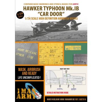 1ManArmy - 1/24 HAWKER TYPHOON MK.IB CARDOOR AIRFIX A19003 (?/24) *