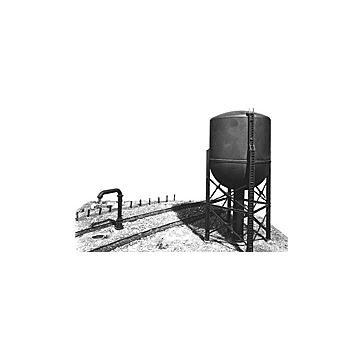 Plastruct - 1/200 HEMISPH. BOTTOM WATER TANK KIT-2009 75x125x125MM