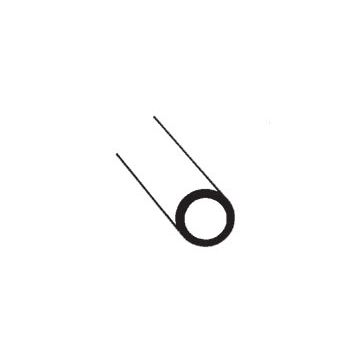 Plastruct - TUBING ROUND FINEL. STY. 7.9x6.4x.0.8MM 375MM 6X TBFS-10