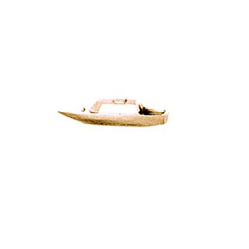 Plastruct - 1/100 SAIL BOAT A URET. BEIGE 14.7x19.8x68.7MM 1X BT-100A