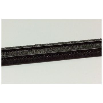 Plastruct - 1/500 TRAIN TRACK STRAIGHT E POLY. BLACK 200MM 2X TRTS-500