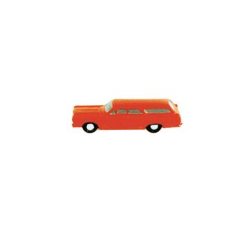 Plastruct - 1/200 CAR WAGON J POLY. 7.1x8.7x24.6MM 5X AMC-200J